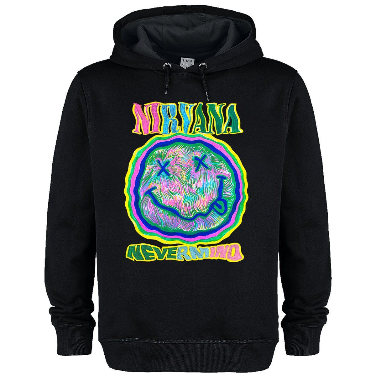 Image of Nirvana Hoodie - Scribble Smiley Amplified